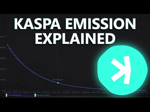 Kaspa Emission Schedule Explained