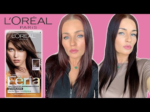 L’OREAL Feria French Roast Color At Home #lorealhair #lorealhaircolor #haircolor