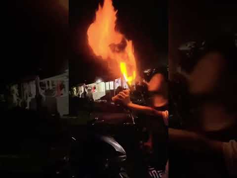 Spews fire from its mouth || #shorts #youtubeshorts #viral #share #subscribe #thailand