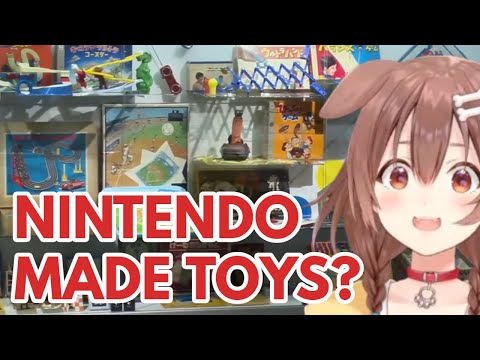 Korone Didn't Know Nintendo Made Toys Back Then