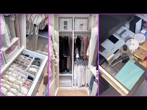 Full Closet Organization 🎀 | Winter And Summer Clothes And Bag Organization✨