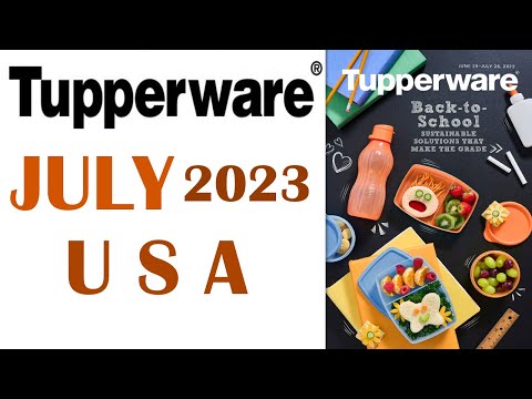 CATALOG  TUPPERWARE   JULY  2023  USA