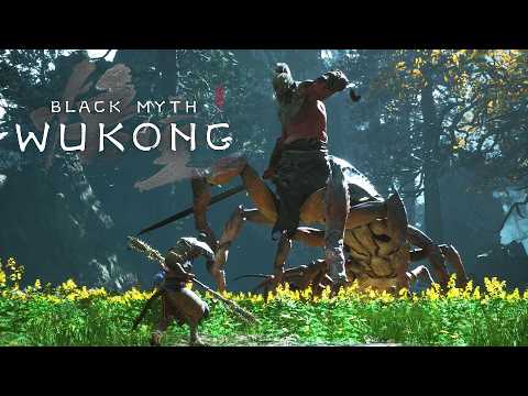 Black Myth Wukong - Hundred-Eyed Daoist Master Boss Fight (No Damage)