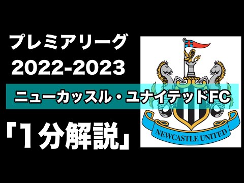 【プレミアリーグ22-23】ニューカッスル・ユナイテッドFC【1分チーム解説】