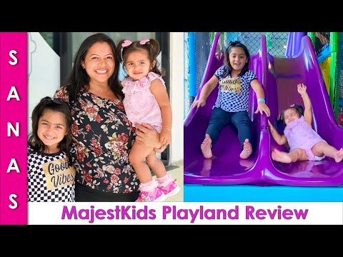 Fun Family VLOG with Zoey & Ana Majstkids Indoor Playground Review - SKS