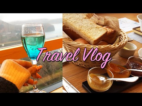 SUB【Vlog】Travel to Hakone in Japan / Introduction of superb view in / Hakone Shrine / breakfast