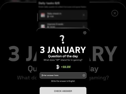 Dropee Question of the day Code Today 3 January | Dropee Question of the day Code | Dropee Code