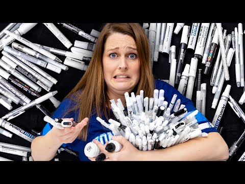 I Bought EVERY WHITE PEN (and Tested Them ALL!)