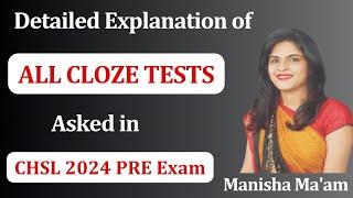 ALL CLOZE TESTS Asked in SSC CHSL 2024 PRE by @NeonClasses  #ssc #ssccgl