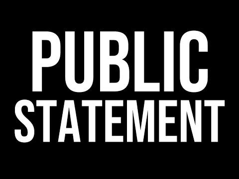 Public Statement: Update