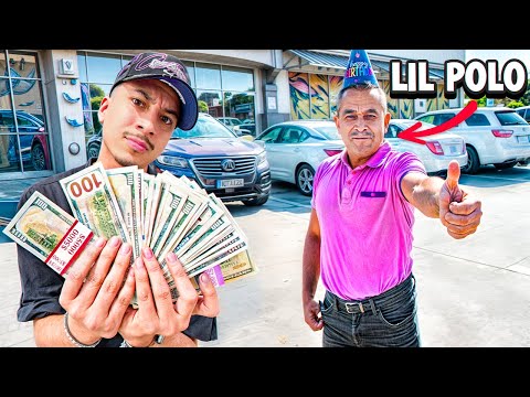 I GAVE MY MEXICAN DAD $6,000 FOR HIS 60th BIRTHDAY!!!