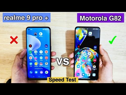 realme 9 pro plus vs moto g82 Speed Test & Comparison | Worst Phone 👎