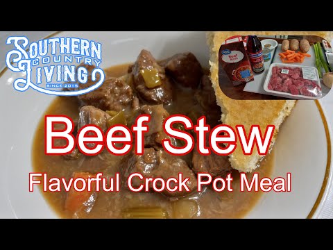 Beef Stew Flavorful Crock Pot Meal