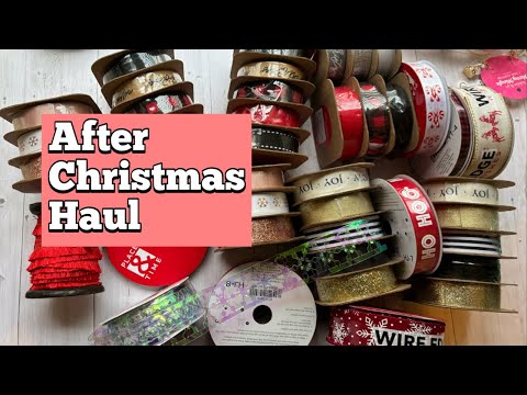 After Christmas Sale Haul | Joann & Home Goods