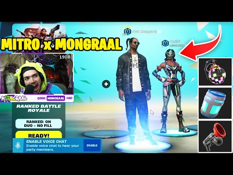 MITRO x MONGRAAL Tries New OG FORTNITE SEASON for The First Time!