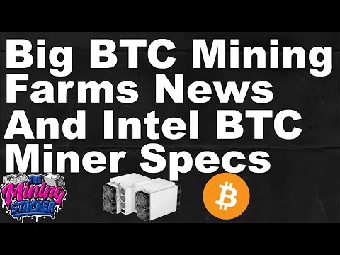 Bitcoin Mining Companies New Updates, Bitcoin Difficulty Drop , and Intel Bitcoin Miner Specs