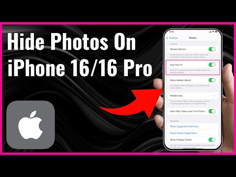 How To Hide Photos On iPhone 16 & 16 Pro - iOS 18 Full Guide