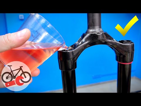 How to service bicycle fork. RockShox fork lockout repair