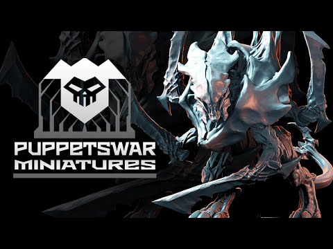 Make Tyranids More Affordable: Puppetswar Insectoids Faction 3D Warhammer 40k Alternatives.