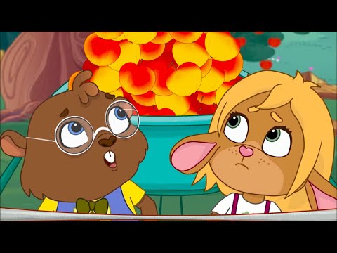 Apple party - ZABEZOO -  animal cartoon