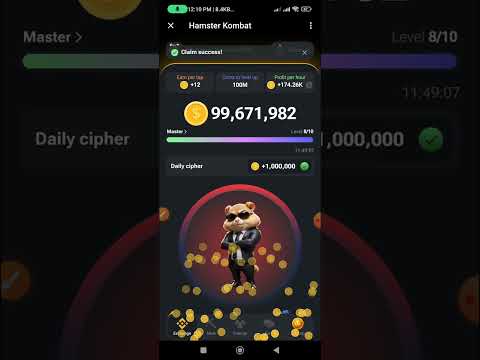 8 June Morse Code Hamster Kombat 1 Million Points Daily Cipher | Hamster kombat morse code today