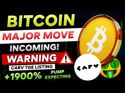 🛑 Bitcoin Big PUMP Incoming! - Next $67,000? | CARV Protocol Big Listing | Bitcoin Crash Today