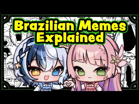 Brazilian Memes Explained! ft. @JesseLlum @mydasvt 【V4Mirai | Abi Kadabura】