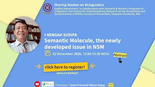 I Nengah Sudipa - Semantic Molecule, the newly developed issue in NSM