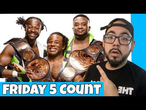 My Favorite Wrestling TRIOS in WWE History! | Friday 5 Count