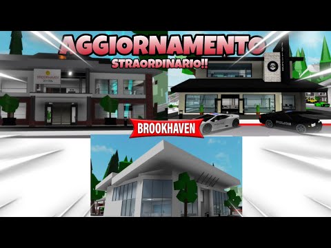 🏢 L' AGGIORNAMENTO + BELLO di BROOKHAVEN ROBLOX: 3 nuovi edifici aggiornati! 🏢