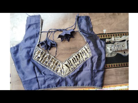 beautiful Pathani blouse design easy method #viralyoutubevideo #trandingyoutubevideo