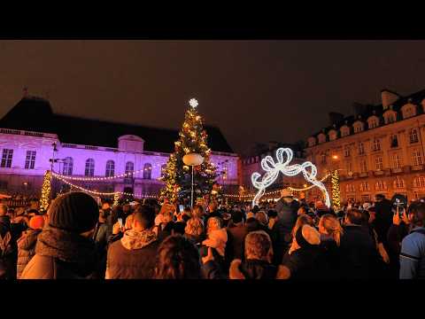 Christmas Celebrations in Brittany, France (Lumix S5)