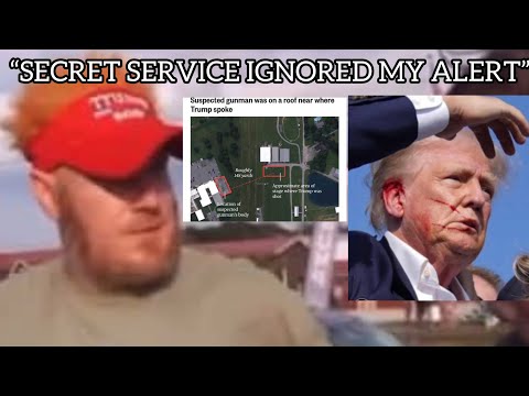 Why Did The Secret Service IGNORE This Before TRUMP Was Shot?