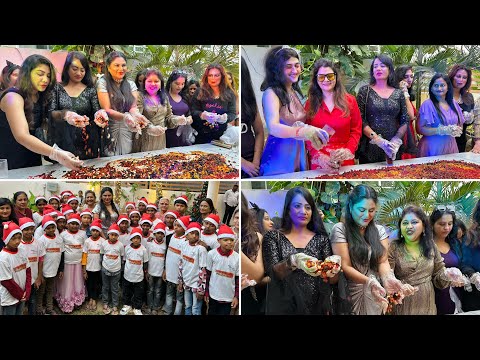 Ms. Sailaja Reddy at Christmas Party Cake Mixing Ceremony Celebration | Hi Hyderabad | Christmas