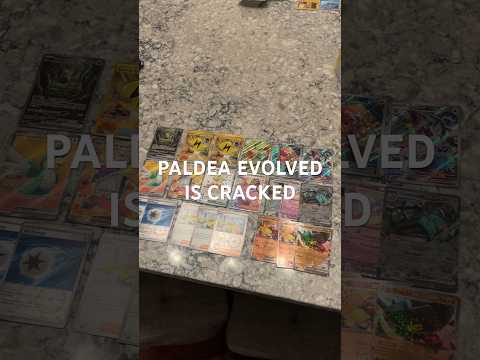 BEST PALDEA EVOLVED BOOSTER BOX YET 🔥🤑 #pokemon #paldeaevolved