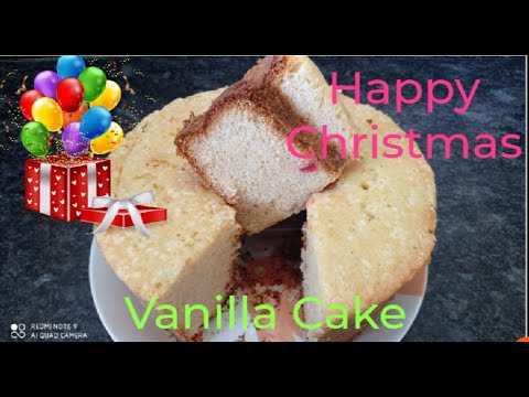 Home made Vanilla cake in tamil | Christmas cake | Vanilla cake | Soft and tasty cake