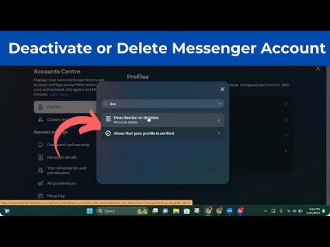 How to Deactivate or Delete Messenger Account on Computer (Quick & Simple)