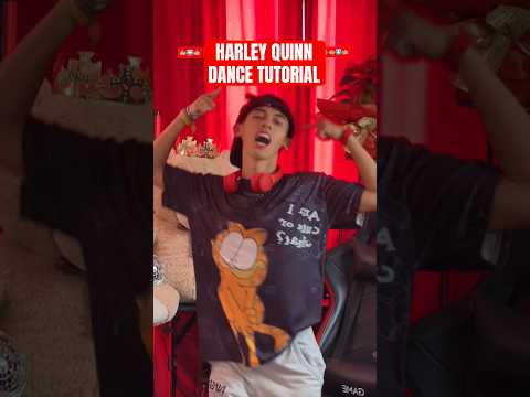 FUERZA REGIDA & MARSHMELLO - HARLEY QUINN DANCE TUTORIAL #short #dancechallenge