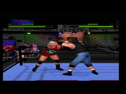 ECW Hardcore Revolution - Raven Vs Rhino