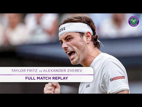 An outrageous comeback 😮 | Taylor Fritz vs Alexander Zverev | Full Match Replay | Wimbledon 2024