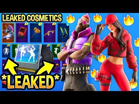 *NEW* All Leaked Skins & Cosmetics..! *LLAMA HERO* (SUSHI NINJA,EVIL BEAR & MORE..!)