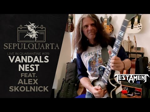 Sepultura - Vandals Nest (feat. Alex Skolnick | Testament & Metal Allegiance | Quarantine Version)