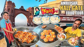 Amritsar Food Tour | Amritsari Bun Tikki, Amritsari Kulfi, Prabhu Di Hatti Pakode | Amritsar Food