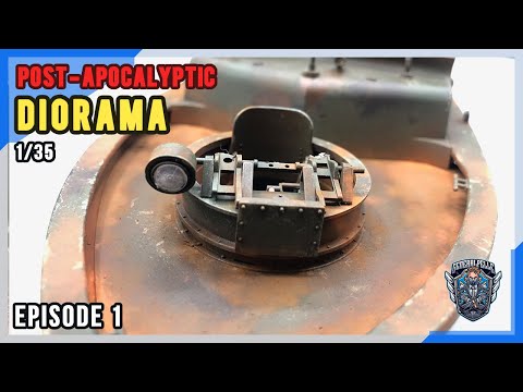 Modeling the Apocalypse: Crafting Convincing Post-Apocalyptic Dioramas  - The Abandoned Boat EP1]