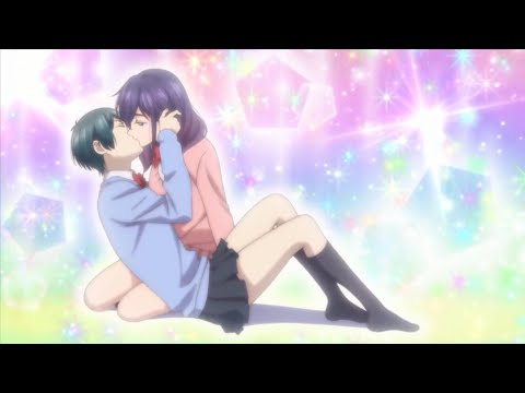 Anime girl kiss girl #3 | Lesbian kiss