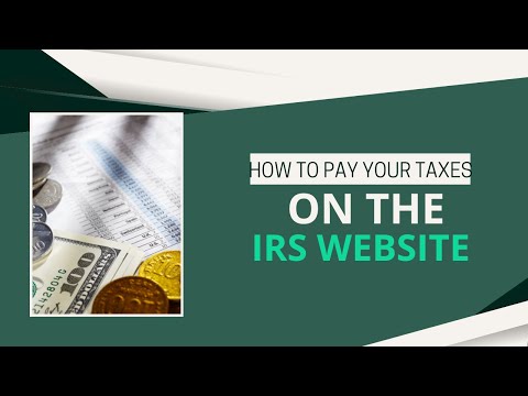 How to make estimated tax payments on the IRS website