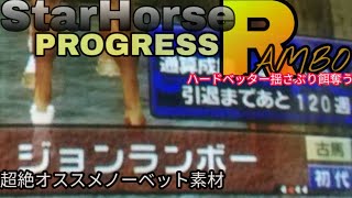 FMG.超絶オススメ　ノーベット配合素材　スターホースプログレスR　ノーベット餌貰い餌奪う( ﾟДﾟ)　スタホ　スターホースプログレスランボー　ふじまるゲーム