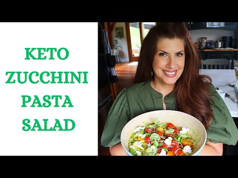 KETO ZUCCHINI SUMMER PASTA