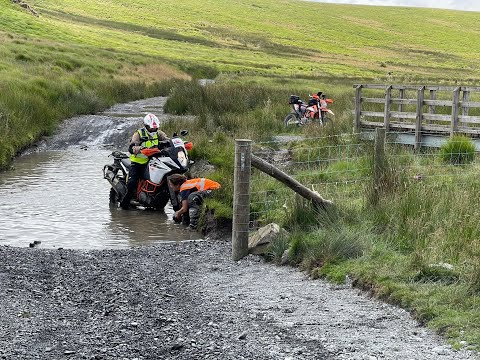 Adventures in Wales, an AJP PR7 and a Roadbook