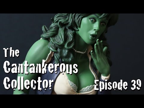 Episode 39: SHE-HULK Adam Hughes Comic Book Pin-Up Figure Statue by Sideshow Collectibles Review